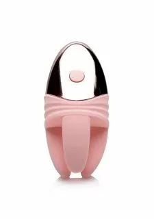Inmi Vibrassage Caress Vibrating Clit Teaser - Pink