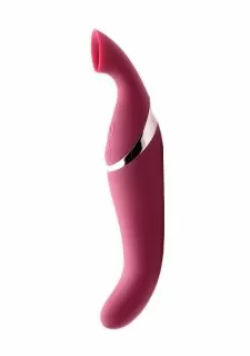 Inmi Shegasm Intense 2 in 1 Clit Stimulator - Pink