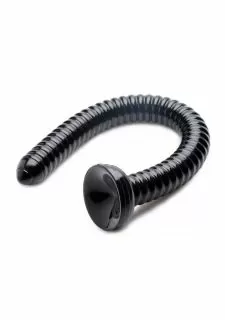 Hosed 19 Inch Ribbed Anal Snake Dildo
