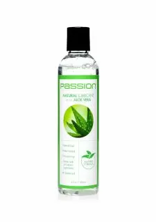 XR Brands Natural Lubricant with Aloe Vera 8oz