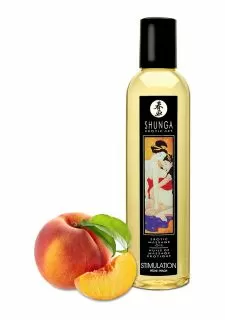 Shunga Stimulation / Peach Massage Oil - 240 ml