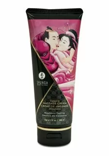 Shunga Raspberry Feeling Kissable Massage Cream - 200 ml