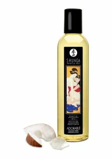 Shunga Coconut Thrills Massage Oil - 240 ml