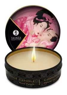 Shunga Aphrodisia / Roses Mini Massage Candle - 30 ml