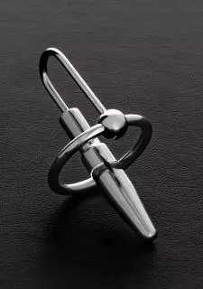 Shots - Steel Wedge Plug Ring- SOLID (32mm)