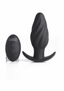 Thump It Kinetic Thumping 7X Swirled Anal Plug