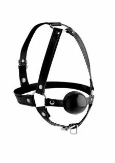 STRICT Head Harness with Ball Gag 1.65"