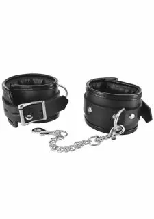 STRICT Locking Padded Wrist Cuffs with Chain