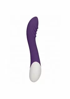 Frenzy Rechargeable Heating G-Spot Vibrator-purple