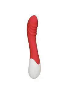 Frenzy Rechargeable Heating G-Spot Vibrator-Red