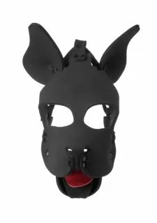 Master Series Neoprene Dog Hood with Removable Muzzle