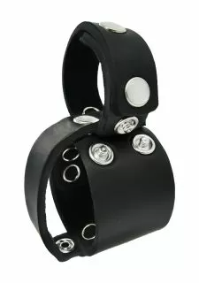 Master Series Deluxe Neoprene Vault Ball Stretcher + Cock Ring