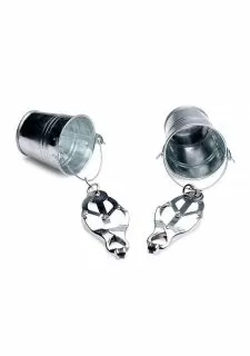Master Series Jugs Nipple Clamps with Buckets