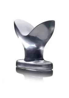 Master Series Anchored Clear Anal Plug