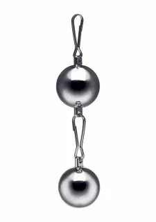 Master Series Oppressor's Orb 8 Oz Ball Weight with Connection Point - Silver