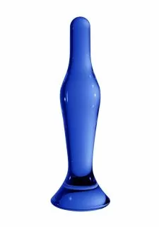 CHRYSTALINO Flask Anal Dildo - Blue