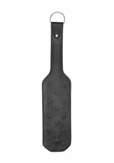 Ouch! Pain Leather Vampire Paddle - Black