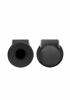 Ouch Vibrating Nipple Suckers - Black