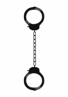 Ouch Pleasure Legcuffs - Black