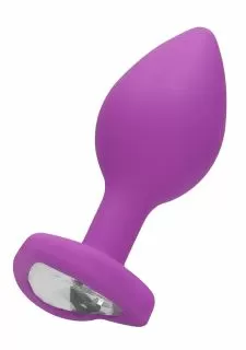 Ouch Diamond Heart Butt Plug - Regular