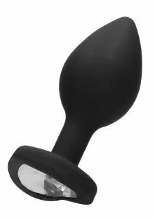 Ouch Diamond Heart Butt Plug - Large