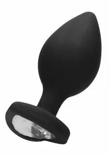 Ouch Diamond Heart Butt Plug - Extra Large