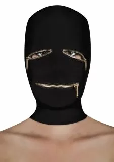 Ouch Extreme Zipper Mask with Eye and Mouth Zipper