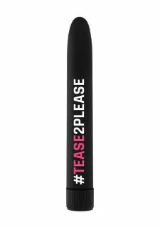 Feelgood Vibe #Tease2please Classic Vibrator - Black