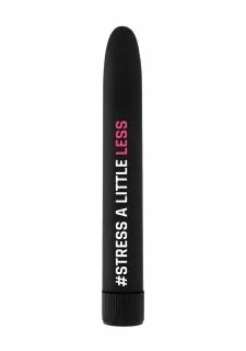 Feelgood Vibe #Stressalittleless Classic Vibrator - Black
