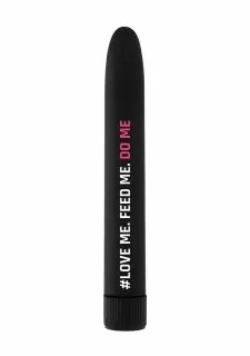 Feelgood Vibe #Loveme.feedme.dome Classic Vibrator - Black