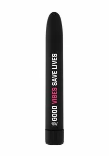 Feelgood Vibe #Stayhomegoodvibessavelives Vibrator - Black