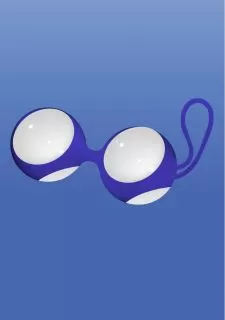 CHRYSTALINO Ben Wa Large - White