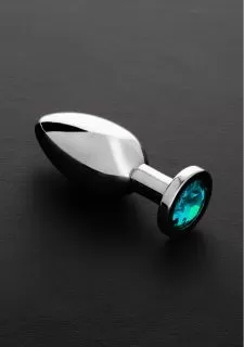 Shots - Steel Jeweled Butt Plug - Large
