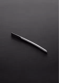 Shots - Steel Single End dilator Urethral Sounds (9mm) - Brushed Steel