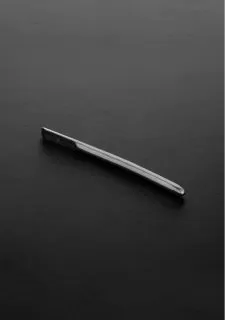 Shots - Steel Single End dilator Urethral Sounds (11mm) - Brushed Steel
