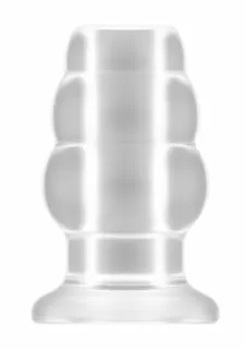 SONO No.51 - Large Hollow Tunnel Butt Plug - 5 Inch - Translucent