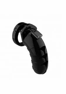 ManCage Model 04 Chastity Cock Cage Device 4.5 Inches-Black