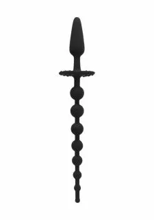 SONO No. 54 - Butt Plug with Anal Chain - Black