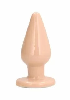 SLT Self Lubrication 5 Inch Buttplug - Flesh