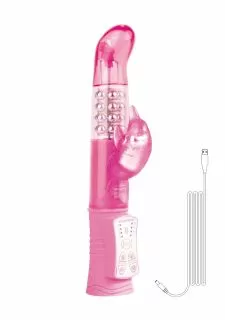 Shots Toys Rechargeable Dolphin - Pink
