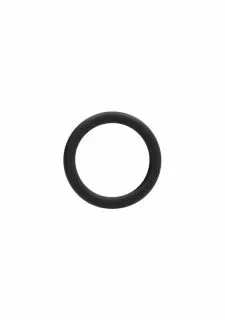 Shots Toys Round Cock Ring - Black - Medium