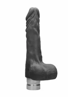 Real Rock Skin 7" / 17 cm Realistic Vibrating Dildo With Balls