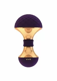 Vive Enoki Massage Wand Vibrator-purple