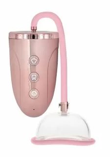 Pumped Rechargeable Pussy Pump - Pink