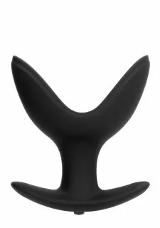 Plug & Play Butt Plug - Split 6 - 4 Inch - Black