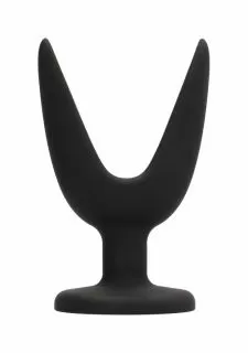 Plug & Play Butt Plug - Split #2 - 5 Inch - Black