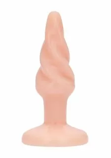 Plug & Play Butt Plug - Rounded - 5 Inch - Flesh