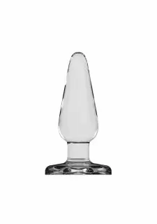 Plug & Play Butt Plug - Basic - 3 Inch - Glass