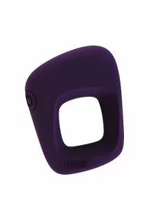 Vive Senca Vibrating Cock Ring-purple