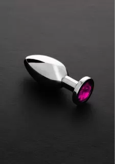 Shots - Steel Jeweled Butt Plug - Medium